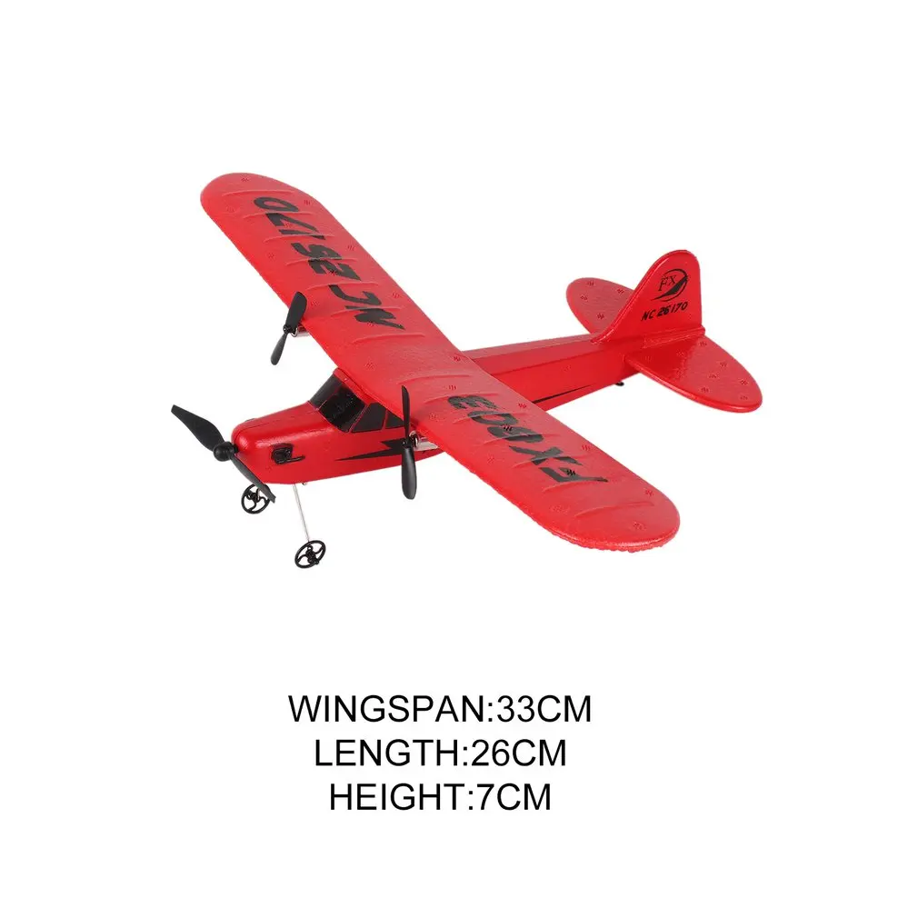 Hot ! OCDAY FX803 Remote Control RC Plane Glider Aerodone Toy Children Audult 150m Foam Airplane Red Blue Battery Drones