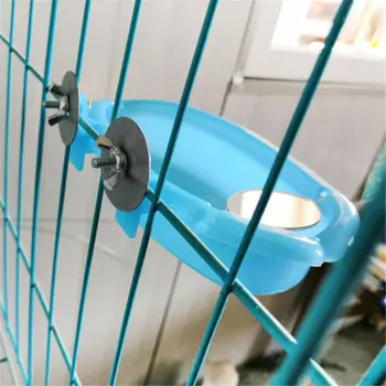 

1pc Bird Water Bath Tub for Pet Bird Cage Hanging Bowl Parrots Parakeet Birdbath