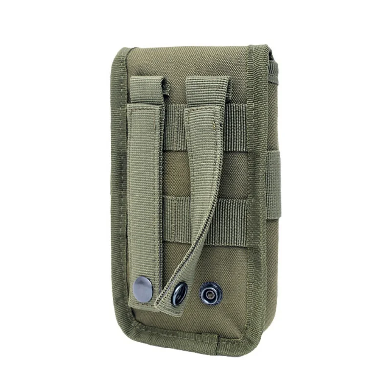 Тактический Чехол-кобура для телефона на открытом воздухе с ремнем, поясная сумка, универсальный жилет, сумка-переноска для карт, Мини Многофункциональный рюкзак на липучке для путешествий