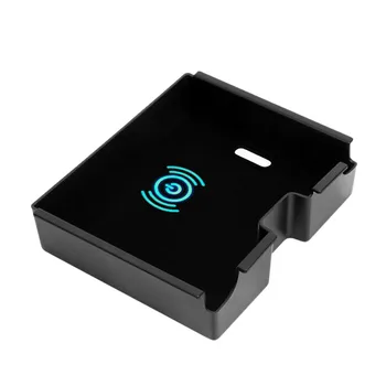 

Car Wireless Charging Armrest Box Storage Box Charging for Land Rover Discovery
