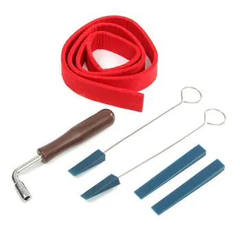 

Piano Tuning Lever Tools Kit Mute Hammer Set Piano Rubber Damper Fork Bar Damper Band Felt Strip Piano Parts Accessories