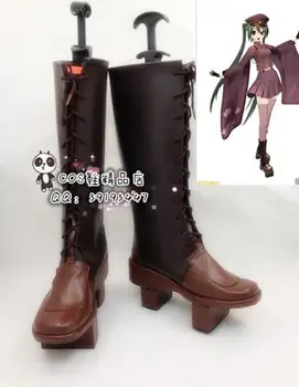 

Anime Vocaloid Hatsune Miku Senbonzakura Halloween Girls Cosplay Long Boots Shoes