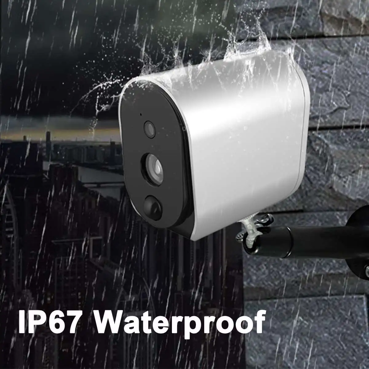 1080P WiFi камера аудио камера безопасности Беспроводная батарейка IP67 водонепроницаемая ip-камера wifi 180 дней в режиме ожидания 2.0MP PIR