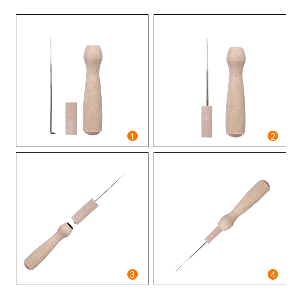 Набор шерстяных войлоков MIUSIE DIY игла для вязания инструменты стартера набор