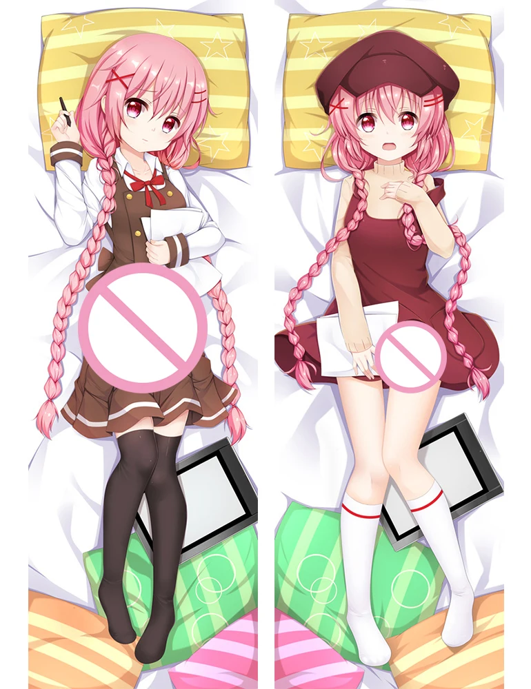 

Comic Girls Moeta Kaoruko Dakimakura Cover Cartoon Anime Hugging Body Pillows Peachskin Double Side Printed Pilowcase Otaku