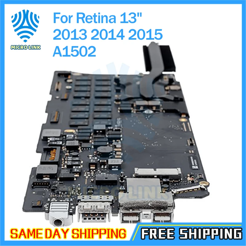 

Broken A1502 Motherboard i5 2.6GHz 8GB i7 2.8GHz 16GB for MacBook Pro Retina 13" Logic Board 661-8146 820-3476-A 2013 2014