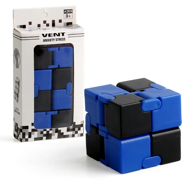 Мини куб Infinity Cube игрушка на палец для повседневного использования тревожность