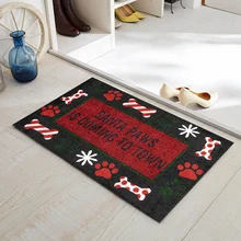 Рождественский Коврик для двери, коврик для двери, домашний присоска, коврик для двери в прихожую, коврик для кухонной двери