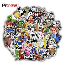 50 шт. забавные автомобильные наклейки s на мотоциклетный чемодан домашний Декор чехлы для телефонов и ноутбуков DIY виниловые наклейки Bomb JDM для стайлинга автомобилей