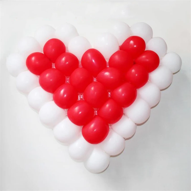 

Wedding Celebration Modeling Balloon Grid 5inch Balloon Wedding Room Decor Balloon Marriage Heart Star Balloon Grid