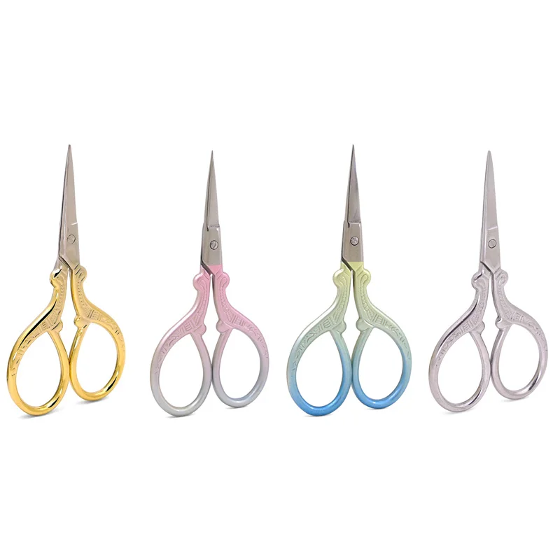 

Vintage Scissors Tailor Scissors Cross Stitch European Craft Retro Embroidery Scissors Sewing Handicraft Tool Thread Yarn Shears