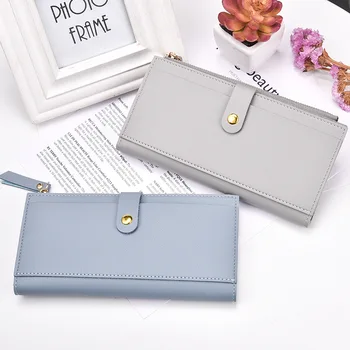 

New Korean fashion ladies long wallet student multi-function coin purse tide women's bag
