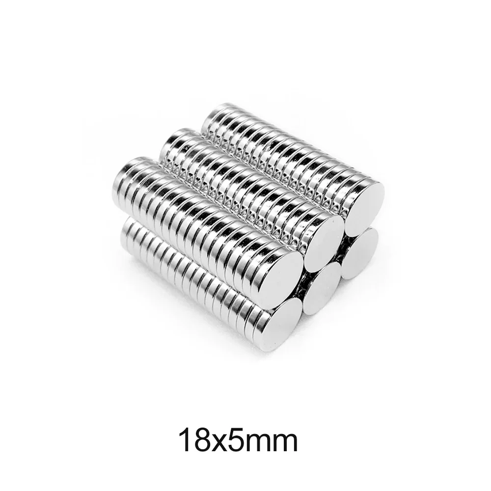 2/5/10/20/50PCS 18x5 Round Powerful Strong 18x5mm 18*5
