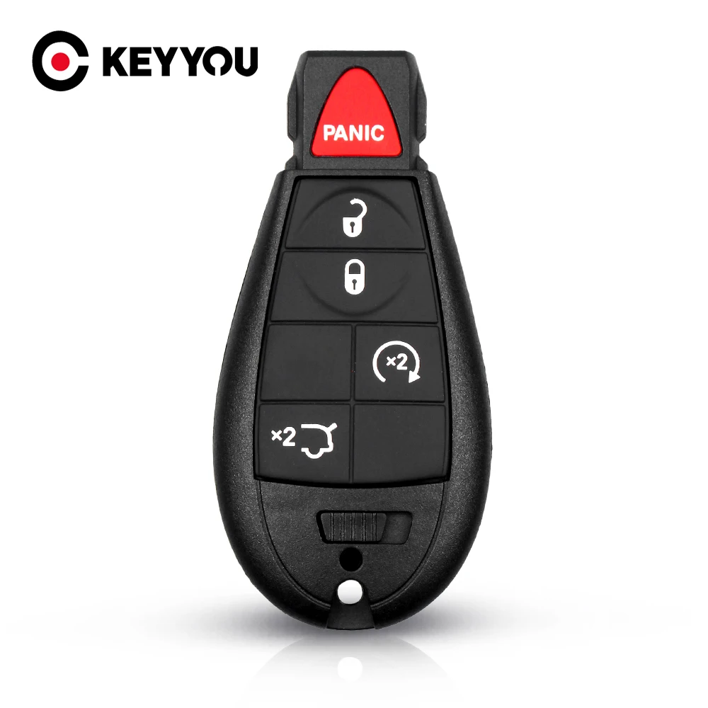 

Смарт-автомобиль KEYYOU, 5 кнопок, корпус ключа для Chrysler, для Jeep Grand Cherokee, для Dodge Magnum Durango чехол брелока Дистанционного Управления