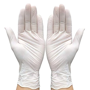 

Disposable Nitrile Gloves Powder-Free Sterile Soft Gloves Protective Gloves Work Gloves 100 Pcs