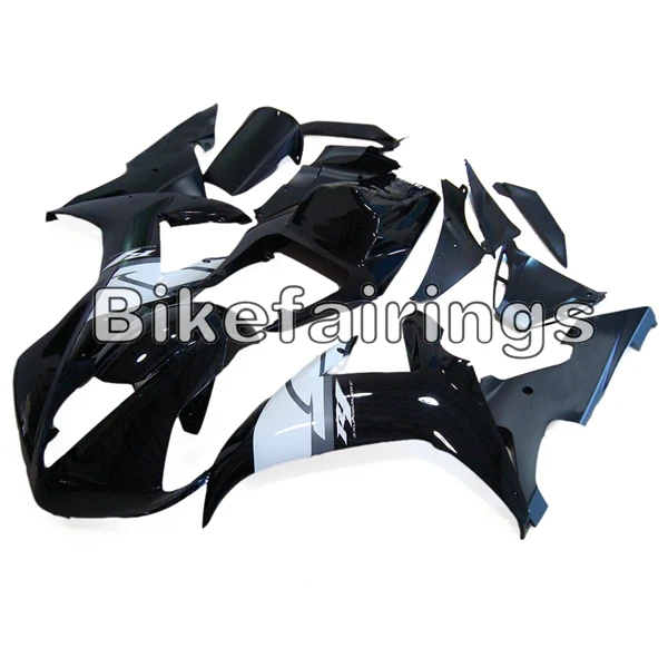 Черный белый гоночная версия капот для Yamaha YZF1000 R1 2002 2003 ABS пластиковая панель обтекатель комплект инъекций оболочки кузова корпуса - Цвет: As Picture Shown