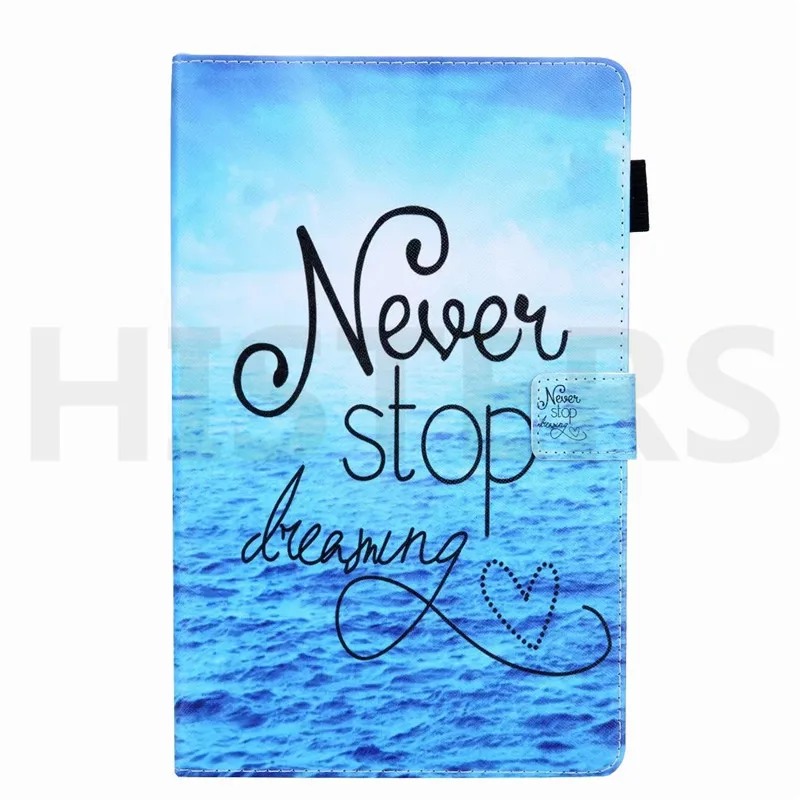 Магнитный Флип-стенд Funda Capa чехол для Samsung Galaxy Tab A 8," с S Pen SM-P200 SM-P205 8,0" планшет Coque - Цвет: YBZB