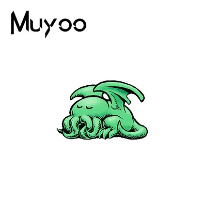 1 Новые Cthulhu Symol Броши Hydra Elder акриловая брошь искусство эпоксидная Брошь булавка вакуумные пакеты для одежды аксессуары - Окраска металла: 1