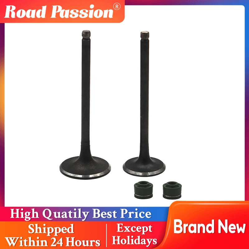 

Шток впускного выпускного клапана двигателя Road Passion и комплект уплотнений для масла для SUZUKI DR200 1986-2017 DF200 1996-1999 RV200 VAN VAN200