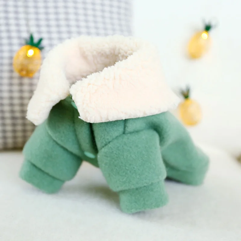 机器人翻领呢子外套7