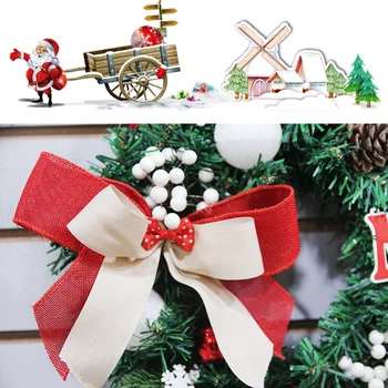 

1x PVC 30cm Christmas Wreath Front Door Hanging Garland Holiday Home Decorations Christmas Wreath Decors