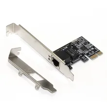 Gigabit Ethernet PCI Express PCI-E сетевая карта настольный ПК 1000 Мбит/с RJ45 контроллер адаптер для Windows XP/7/8/8,1/10