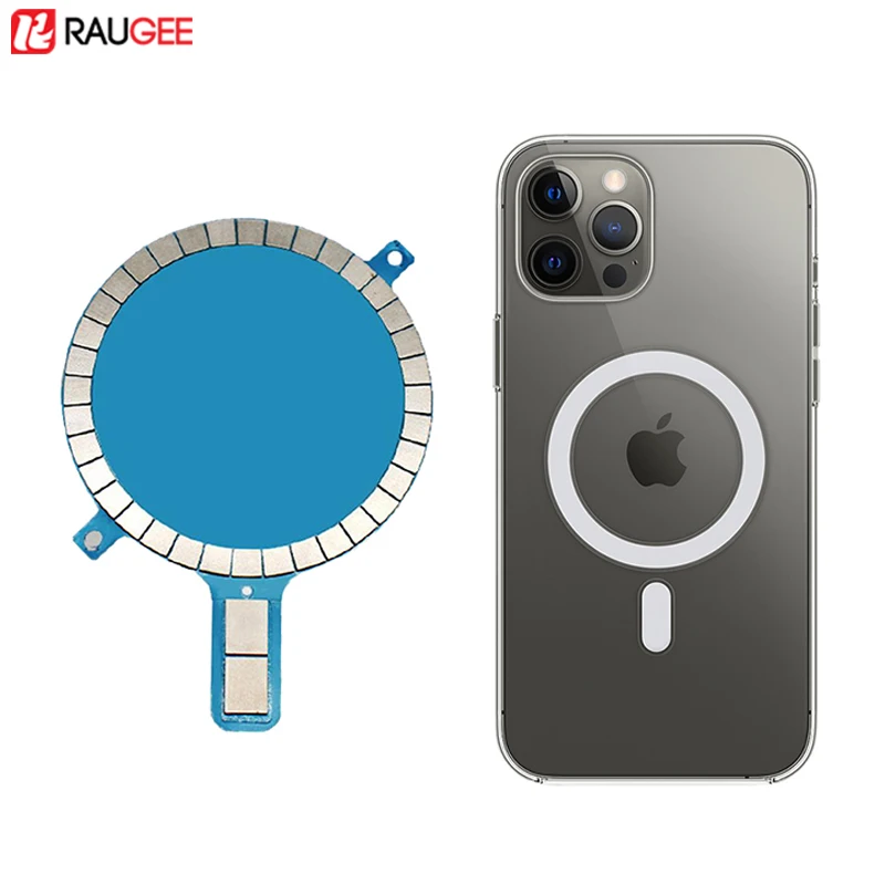2 шт. беспроводной зарядки магнит для iphone 12 Pro Max Мини 11 XS XR мобильный телефон