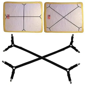 

56Bed Sheet Clip Fixator with Elastic Band Sofa Cushion Retaining Clip for Bed Sofa Supplies