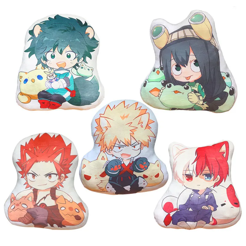Игрушечная Подушка Моя геройская Академия 42 45 см мягкая кукла из аниме Izuku Bakugou