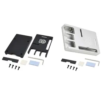

Aluminum Case Metal Protective Shell Box Enclosure for Raspberry Pi 3B 2B B+
