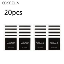COSCELIA УФ средство для снятия гель-лака инструмент для ногтей Дизайн Ногтей Чистящие Салфетки подушечки для снятия лака обертывания маникюрные инструменты