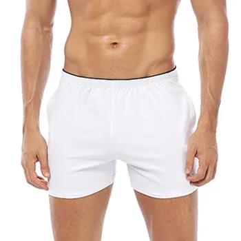 

Men Sexy Underwear Boxer Trunks Comfortable Shorts panties solid Pocket Shorts Bulge Pouch Underpants cueca masculina new