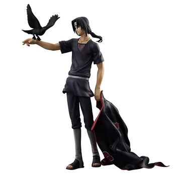 

[Funny] Original box 23cm Anime Naruto Shippuden Uchiha Itachi PVC Action Figure Collectible Model Toy Doll kids child gift