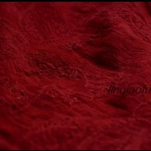 Осень и зима Плотная хлопковая жаккардовая вышитая ткань Большой красный халат ткань высокого класса льняная ткань