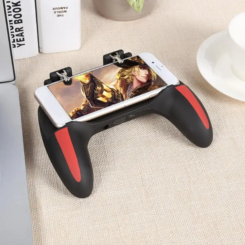 Универсальный для смартфона Gmepads с power Bank H10 4 пальца триггера телефона игровой контроллер игровой захват с двойные вентиляторы для PUBG
