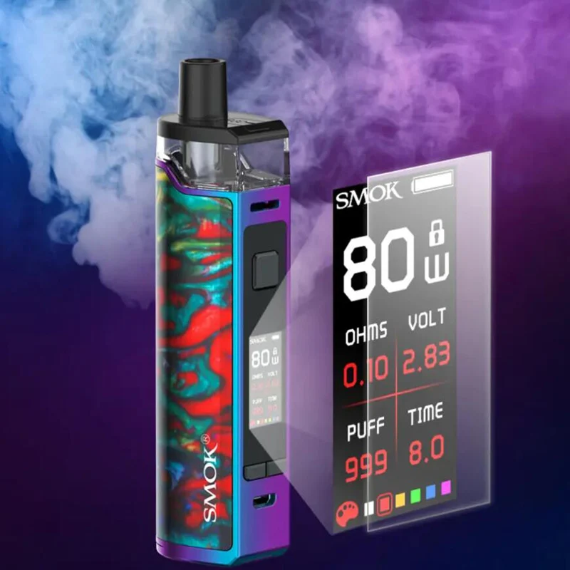 Комплект SMOK RPM80 PRO& RPM80 Pod Vape kit 3000 мАч батарея 5 мл картридж RPM80 RPM RPM80 RGC Pod электронная сигарета испаритель VS RPM40