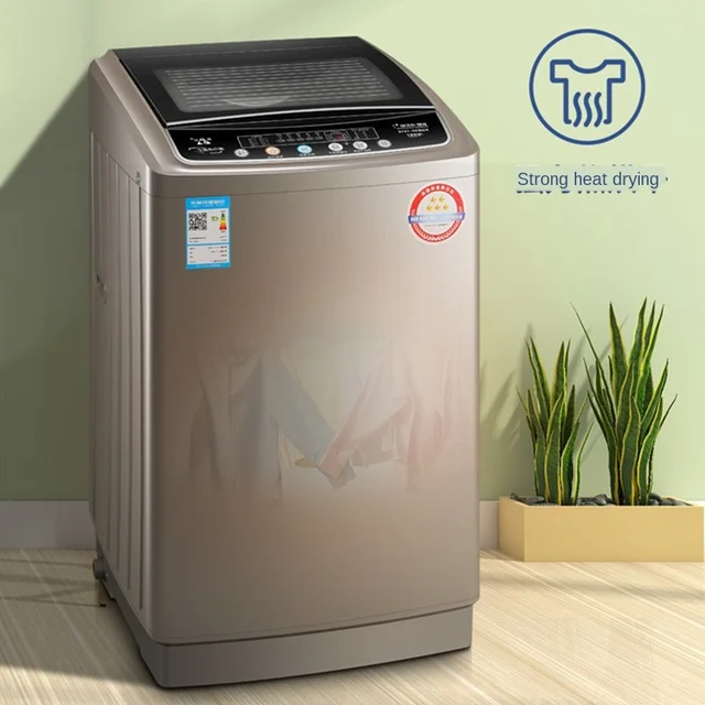 Полностью автоматическая стиральная машина с большой емкостью 9 кг, умная бронированная Антибактериальная стиральная машина, Портативная стиральная машина и сушилка 1
