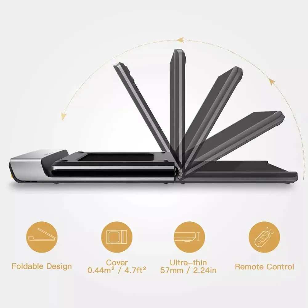 Xiaomi Mijia WalkingPad A1 тренажер Складная бытовая беговая дорожка без каблука умное Управление скоростью приложение Mijia
