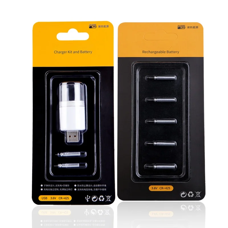 

new Fishing Rechargeable Battery Float CR425 USB Charger Electronic Floats Batteries Night Fishing Float Tackles Charger Devices