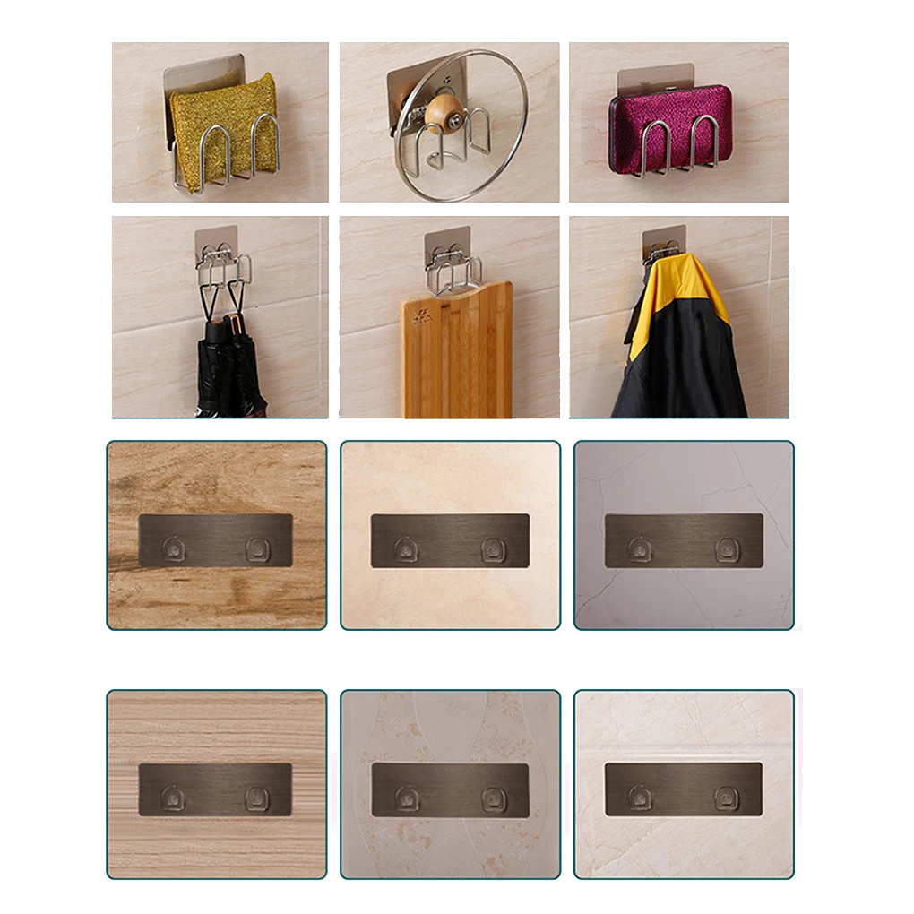 Sink Sponge Storage Rack Holder Stainless Steel Scrubbers Soap Drying Rack Scouring Pad Drainer Kitchen Organizer