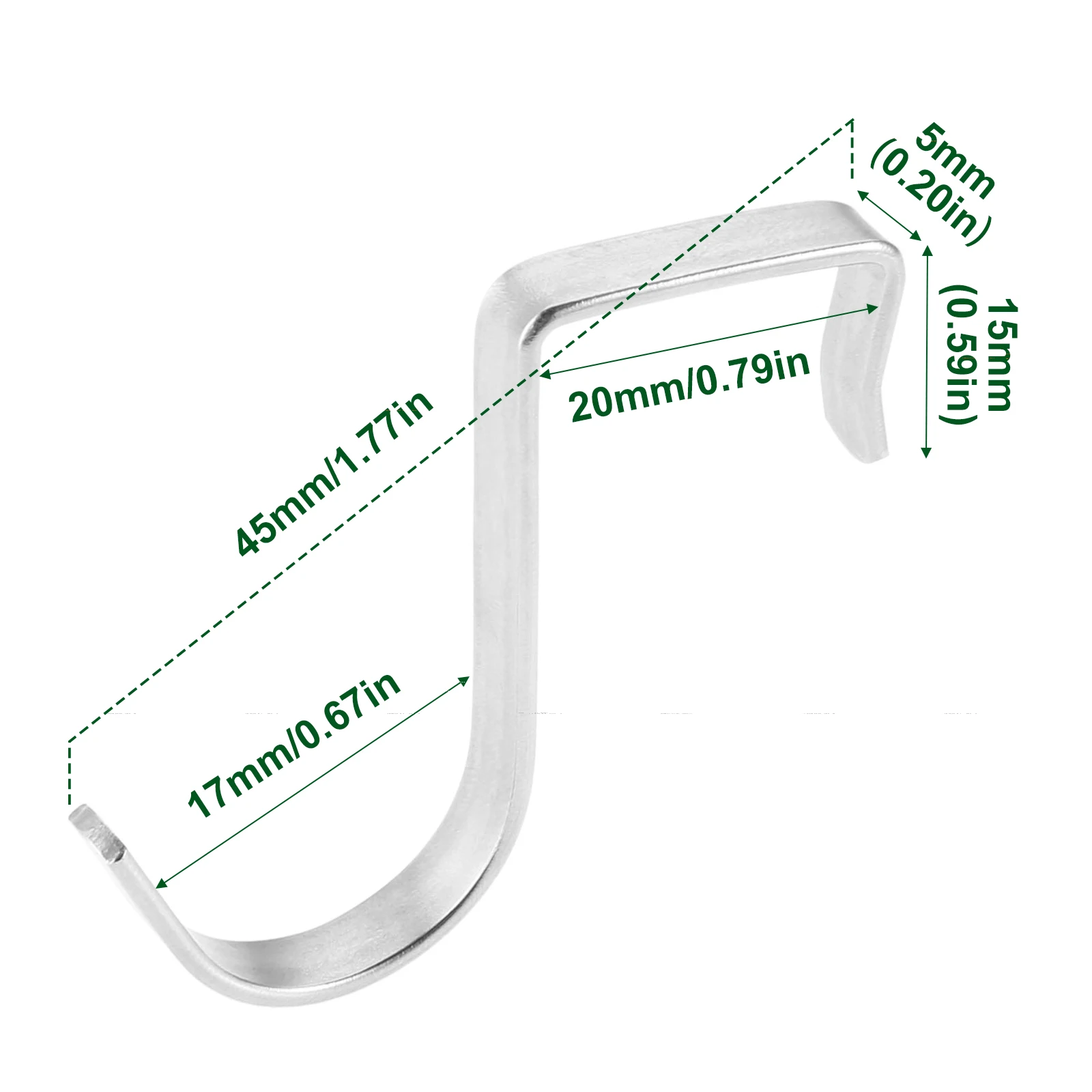 Fixation Plafond Belle Vous Lot De 15 Crochet Lustre En Acier Au Carbone - Crochet Pour Plafond à Ressort à Ailettes M5/50 Mm - Pour Plaques De Plâtre, Suspension De Platine Inox