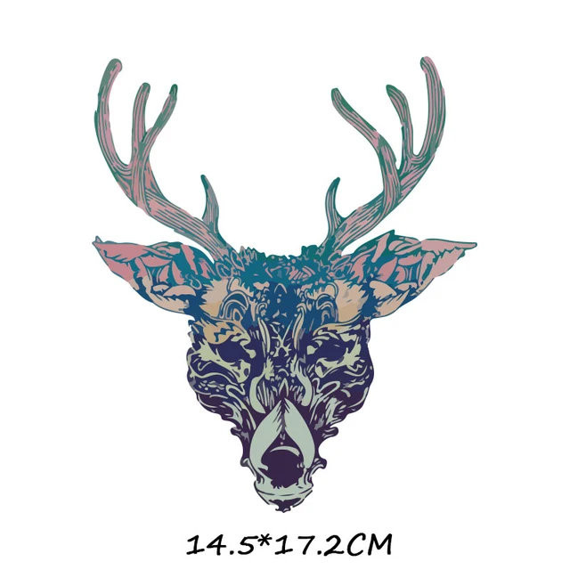 ZOTOONE Cartoon animal patch paste heat transfer vinyl owl elephant butterfly costume DIY micro chapter hot press patch sticker 933