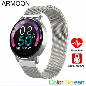 

Smart Watch E38 Men Women Heart Rate Monitor Bracelet Sleep Blood Pressure Fitness Tracker Waterproof Color Sport Round Watch