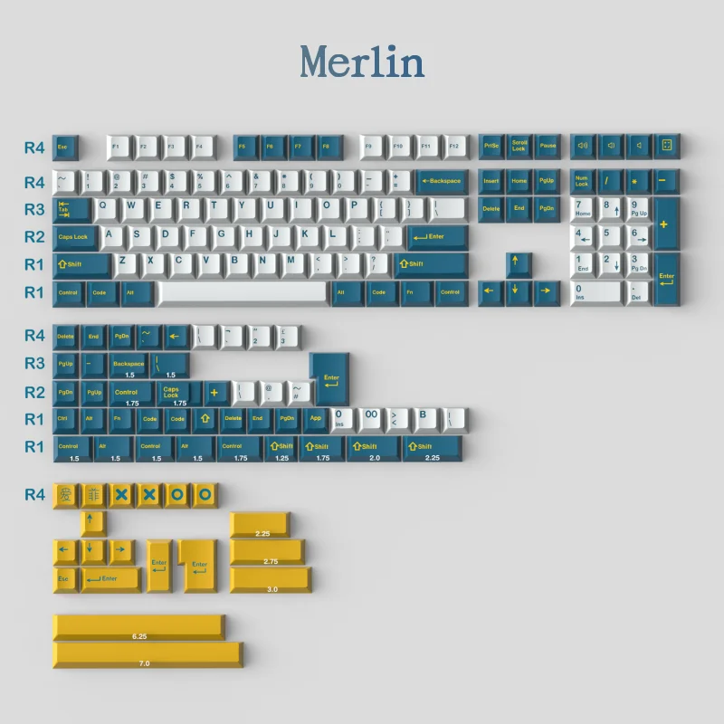 keyboard computer wireless 173 Key  Aero Olivia Keycaps Cherry Profile Double Shot Personalized Keycap For Cherry MX Switch Mechanical Keyboards ISO Key pc keypad