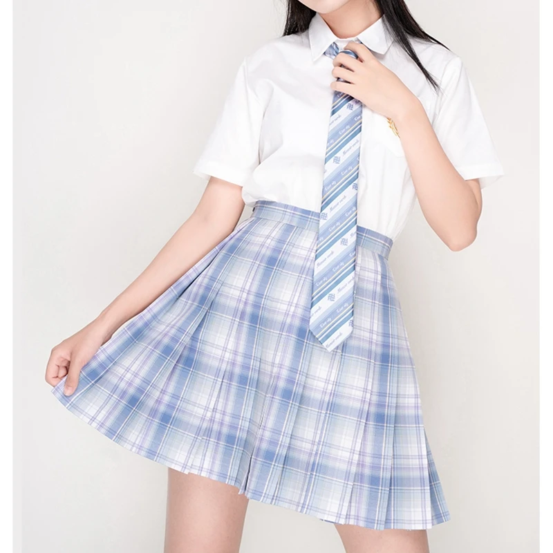 A0064Lolita JK плиссированная юбка ежедневная девочка JKS японская школьная форма осень