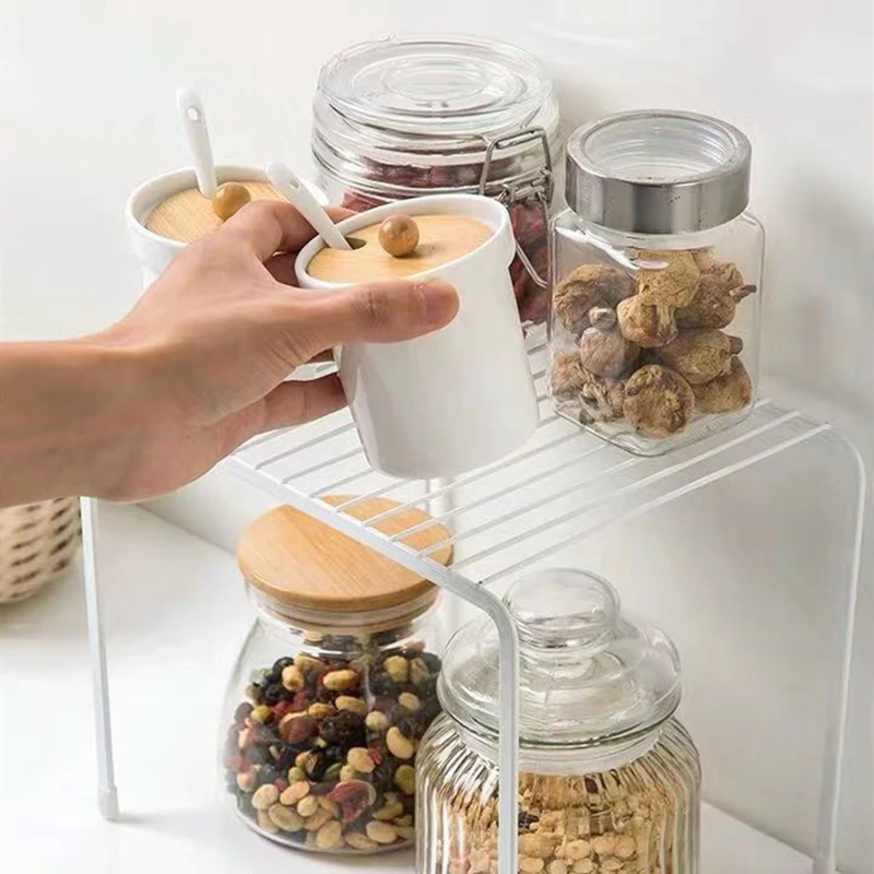 Home Closet Organizer Storage Shelf for Kitchen Rack Space Saving Shelf Kitchen Organizer Wardrobe Shoe Organizers Saving Space