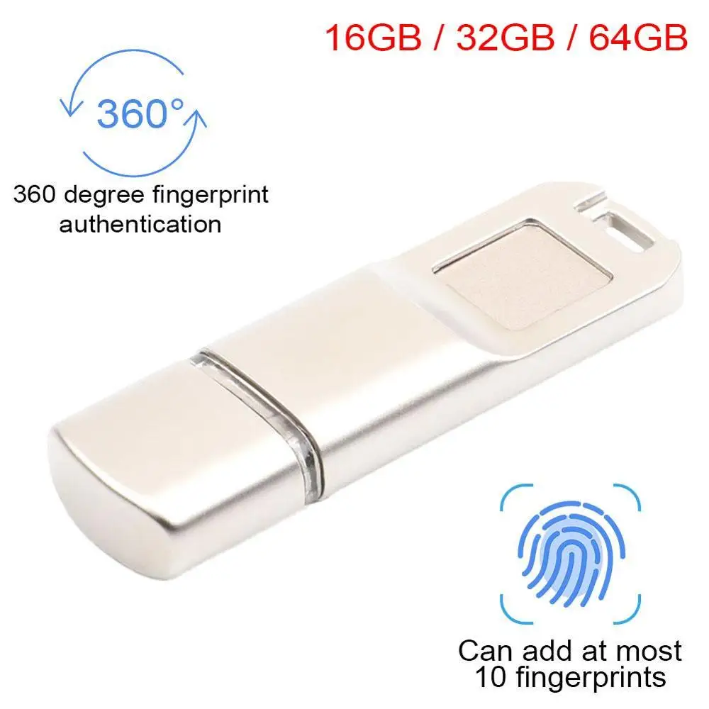 Шифрование отпечатков пальцев флеш накопитель USB 3 0 U Диск высокоскоростной