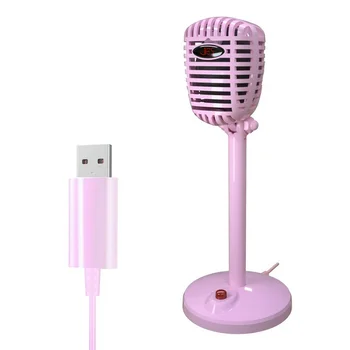 

Mini USB Microphone for Dictation Desktop Plug Play Microphone for Computer Laptop PC Great for YouTube Gaming Streaming