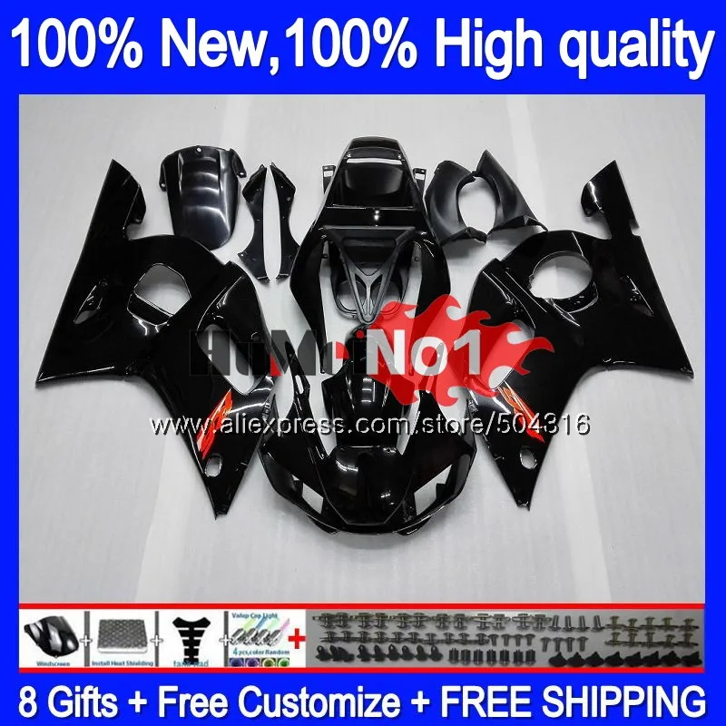 R 6 для YAMAHA YZF R6 YZF600 YZF 600 YZF-600 глянцевый черный 4MC87. YZF-R6 1998 1999 2000 2001 2002 YZFR6 98 99 00 01 02 обтекатели