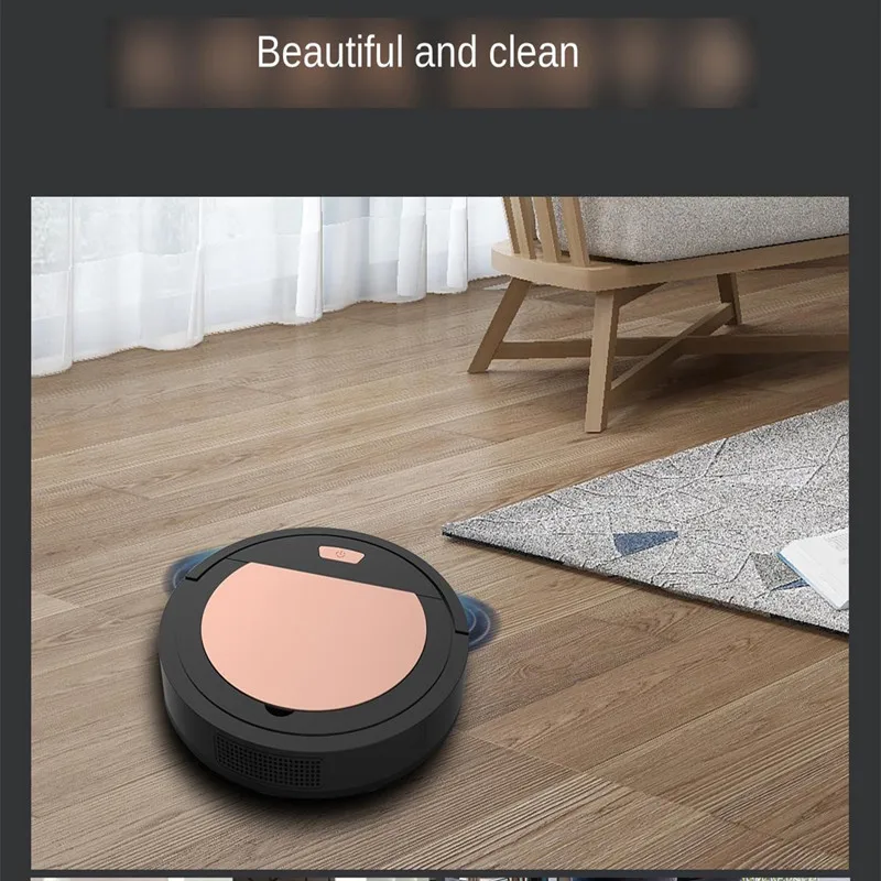 Интеллектуальный автоматический подметальный робот бытовой USB Перезаряжаемый автоматический умный робот-пылесос автоматическая подметальная машина